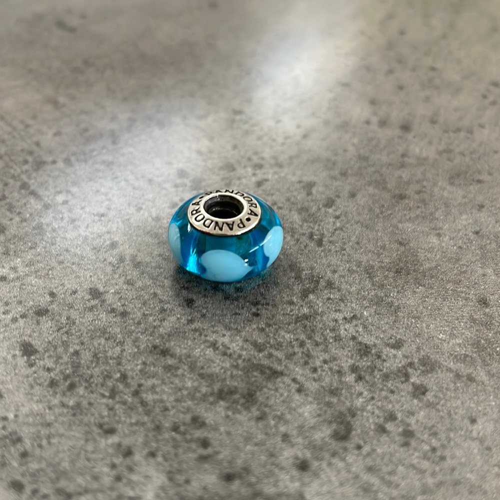 Blue murano charm PANDORA